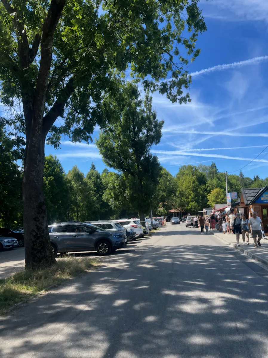 Parking Czorsztyn